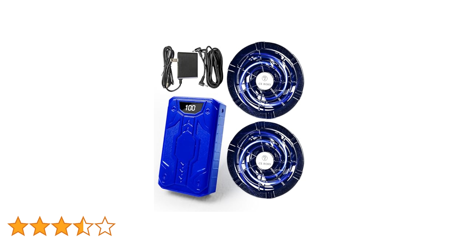 【2025暴風新登場40V/30000mAh】空調服 ファンバッテリーセット Amazon.co.jp: 【2025暴風新登場40V/30000mAh】空調作業服